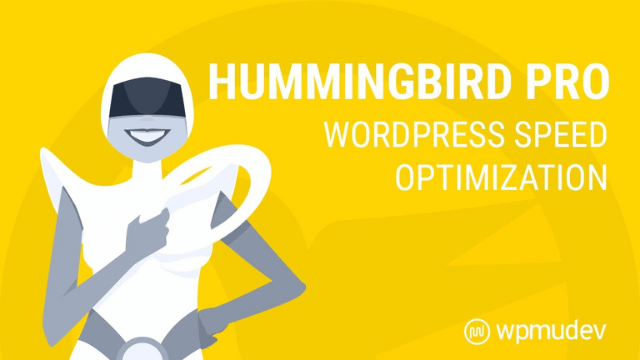 Hummingbird Pro speeds WordPress optimisation by WPMU DEV.